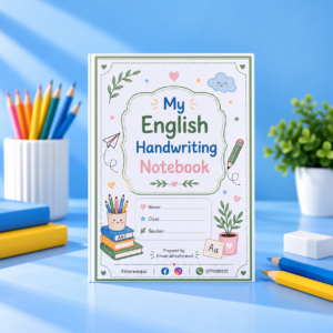 دفتر الاحرف الانجليزية صف اول